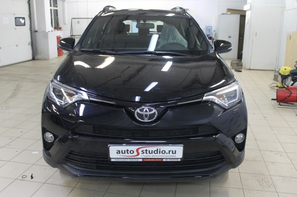 Установка охранного комплекса на Toyota RAV4