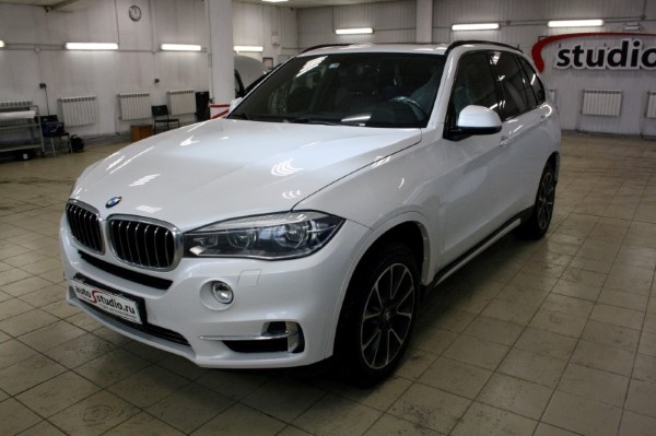Установка охранного комплекса на BMW X5