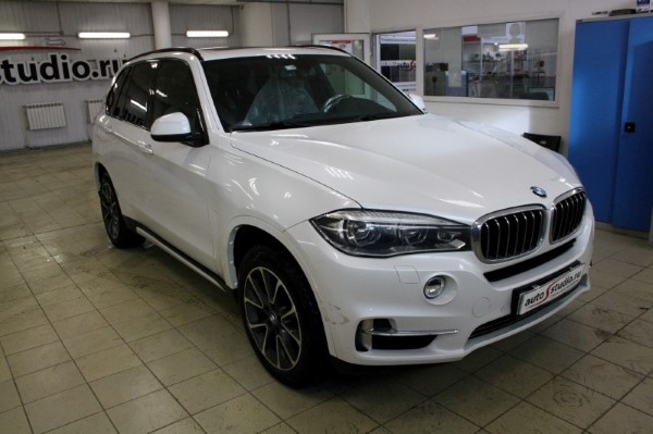 Установка охранного комплекса на BMW X5