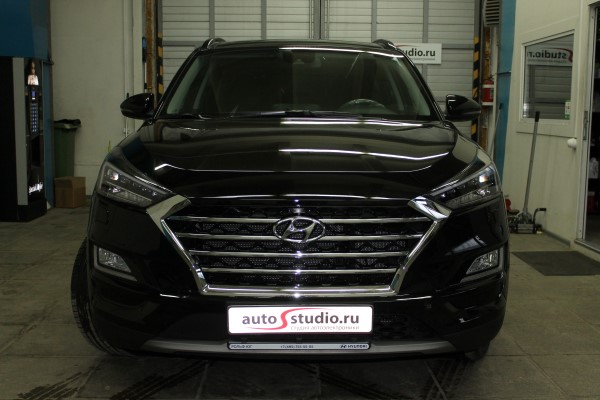 Установка охранного комплекса на Hyundai Tucson