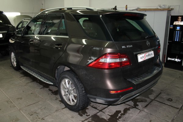 Установка охранного комплекса на Mercedes ML