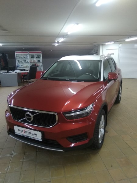 Установка охранного комплекса на Volvo XC40