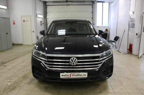 Установка охранного комплекса на Volkswagen Touareg