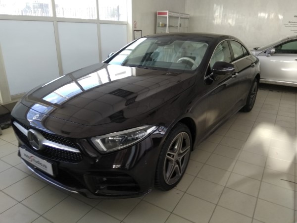 Установка охранного комплекса на Mercedes CLS