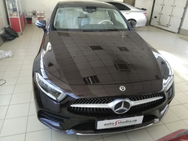 Установка охранного комплекса на Mercedes CLS
