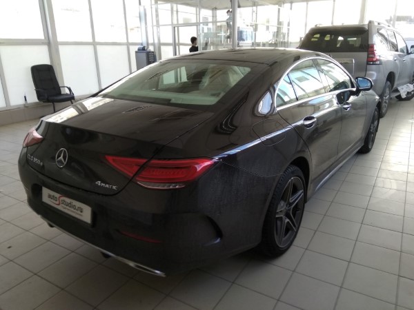 Установка охранного комплекса на Mercedes CLS
