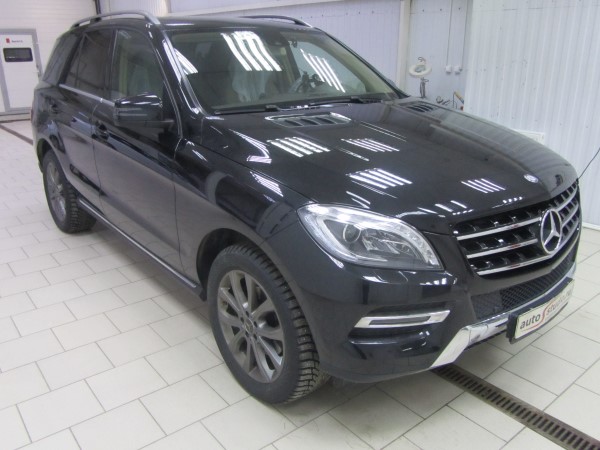 Установка охранного комплекса на Mercedes ML