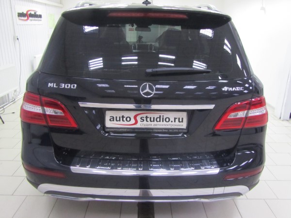 Установка охранного комплекса на Mercedes ML