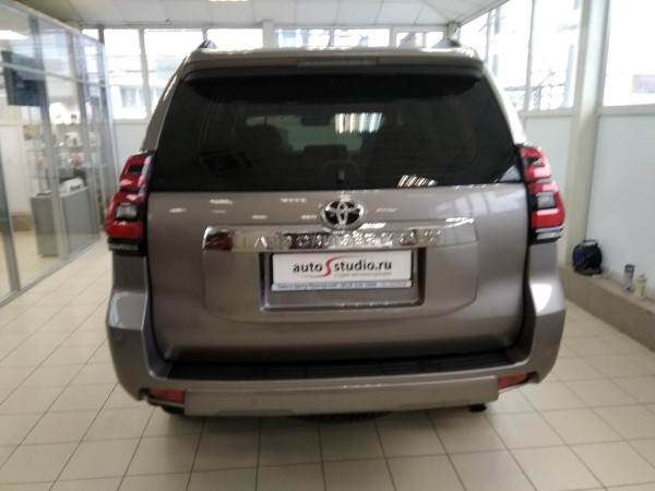 Установка охранного комплекса на Toyota Land Cruiser Prado