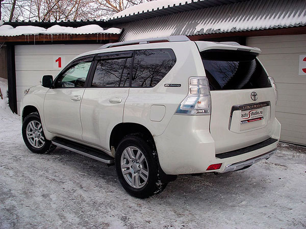 Бронирование стекол Toyota Land Cruiser Prado 150 Бронирование стекол Toyota Land Cruiser Prado 150