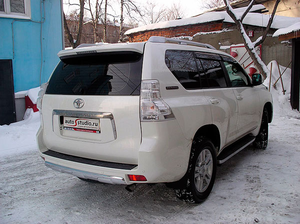Бронирование стекол Toyota Land Cruiser Prado 150 Бронирование стекол Toyota Land Cruiser Prado 150