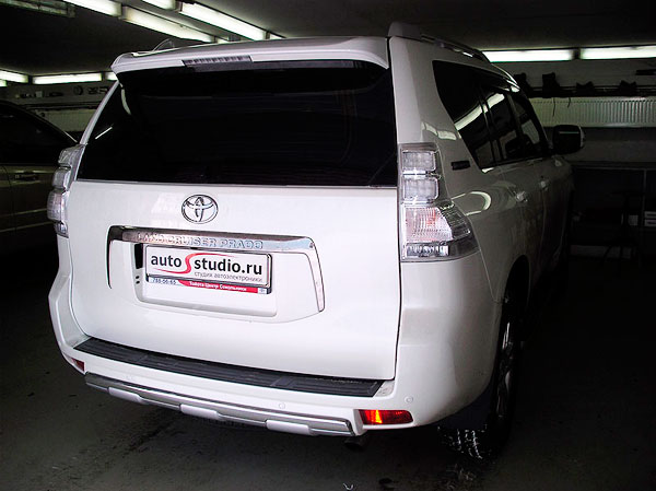 Установка охранного комплекса на Toyota Land Cruiser Prado 150