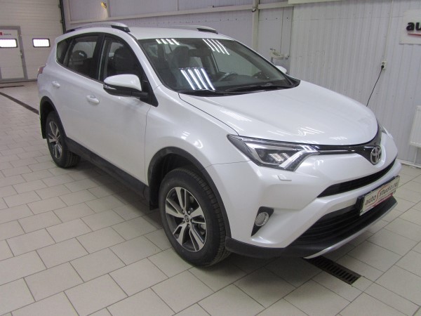 Установка охранного комплекса на Toyota RAV4