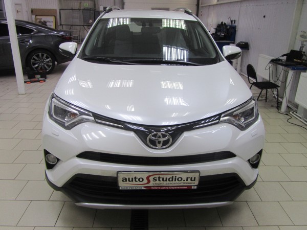 Установка охранного комплекса на Toyota RAV4