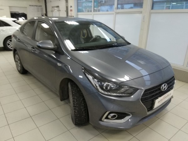 Установка сигнализации на Hyundai Solaris