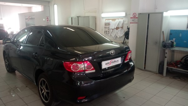 Установка сигнализации на Toyota Corolla