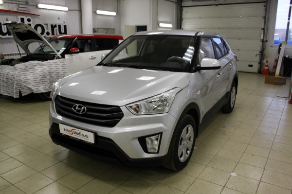 Установка сигнализации на Hyundai Creta