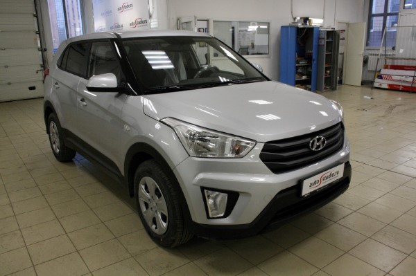 Установка сигнализации на Hyundai Creta