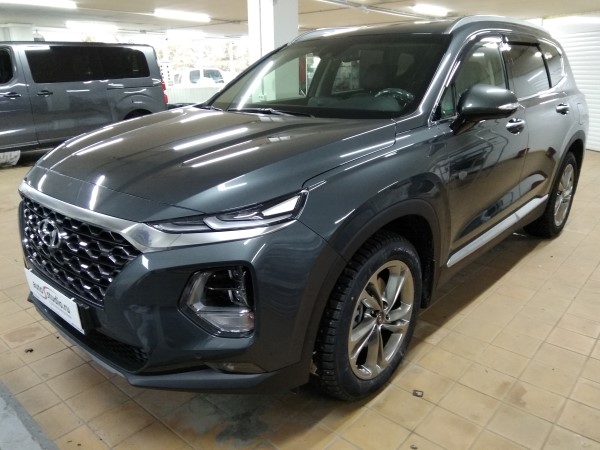 Установка охранного комплекса на Hyundai Santa Fe
