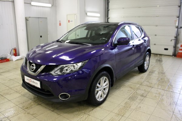 Установка охранного комлекса на Nissan Qashqai