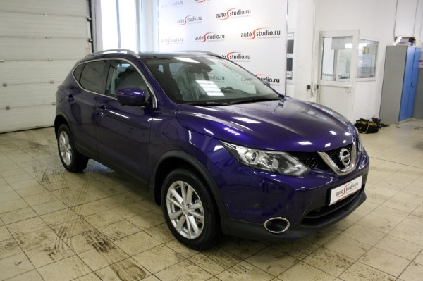 Установка охранного комлекса на Nissan Qashqai