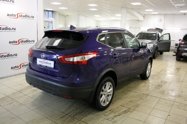 Установка охранного комлекса на Nissan Qashqai