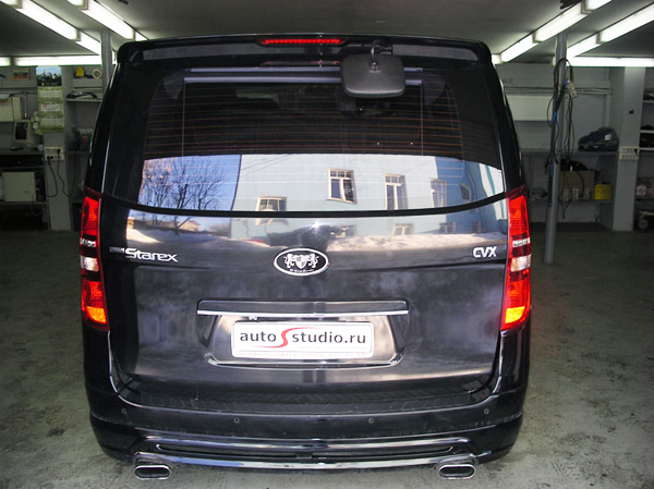 Установка охранного комплекса на Hyundai Starex