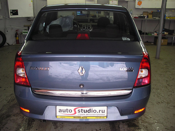 Установка противоугонного комплекса на Renault Logan Установка противоугонного комплекса на Renault Logan