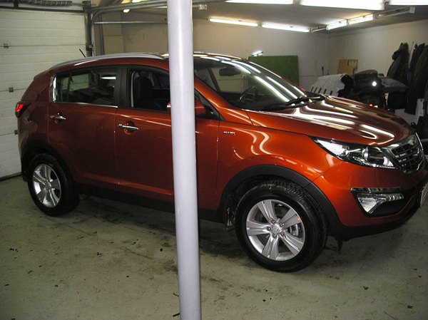 Установка охранного комплекса на Kia Sportage Установка охранного комплекса на Kia Sportage