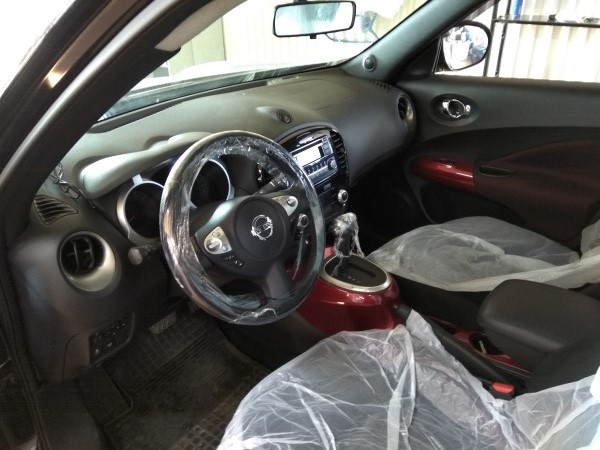 Установка охранного комплекса на Nissan Juke