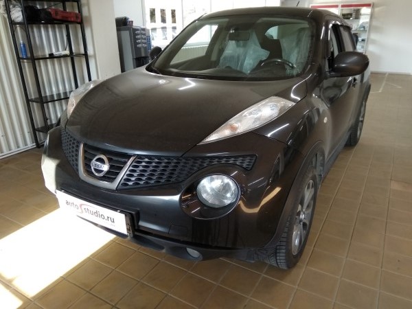 Установка охранного комплекса на Nissan Juke