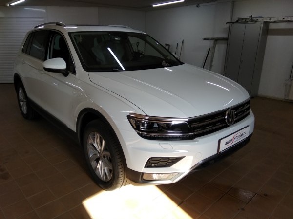 Установка охранного комплекса на Volkswagen Tiguan