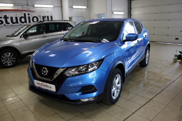 Установка охранного комплекса на Nissan Qashqai