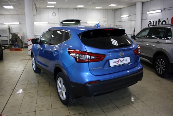 Установка охранного комплекса на Nissan Qashqai