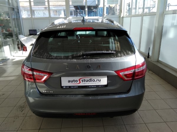 Установка охранного комплекса на Lada Vesta