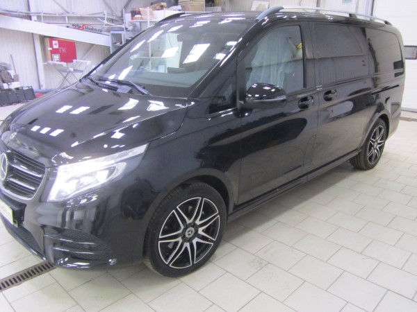 Установка охранного комплекса на Mercedes V-class