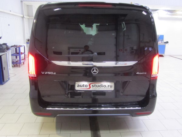 Установка охранного комплекса на Mercedes V-class