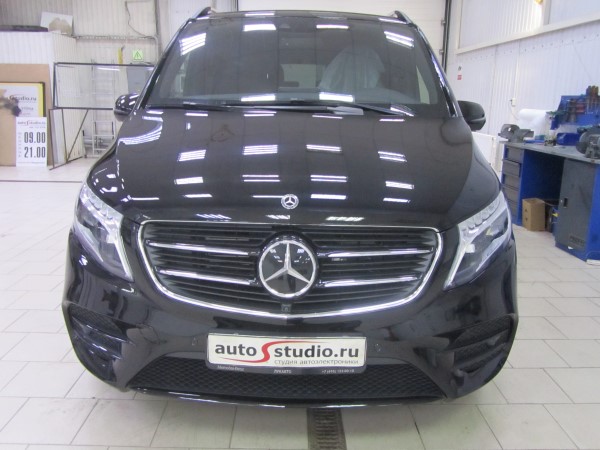 Установка охранного комплекса на Mercedes V-class