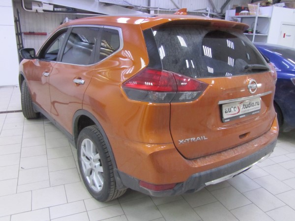 Установка охранного комплекса на Nissan X-Trail