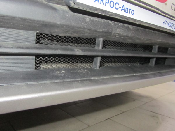 Установка защитной сетки радиатора на Hyundai Starex