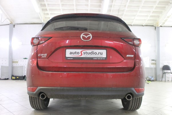 Установка охранного комплекса на Mazda CX-5
