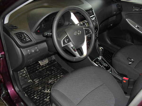 Установка охранного оборудования на Hyundai Solaris