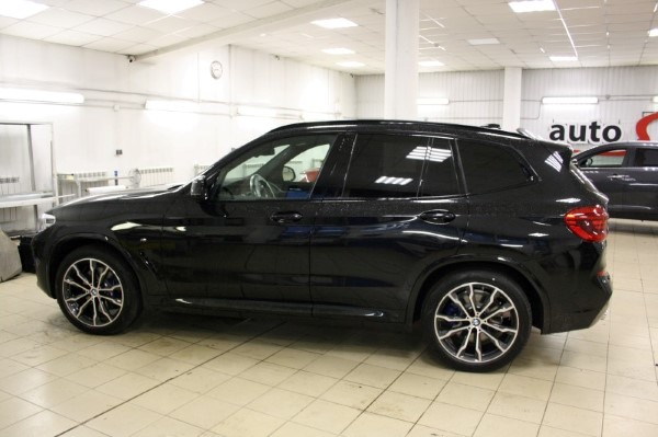 Установка охранного комплекса на BMW X3