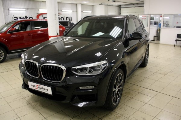 Установка охранного комплекса на BMW X3