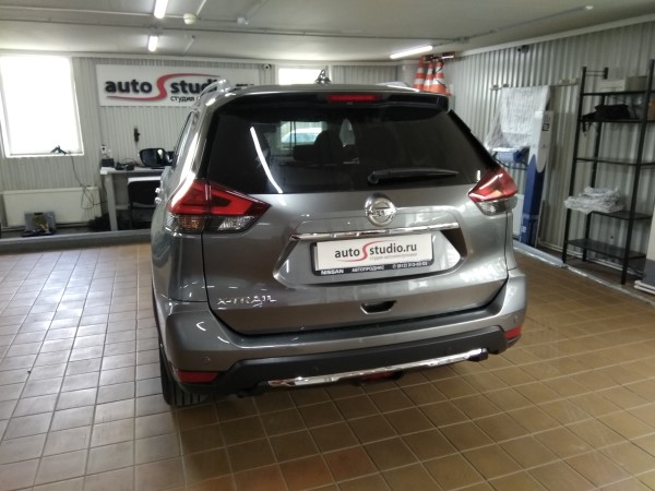 Установка охранного комплекса на Nissan X-Trail