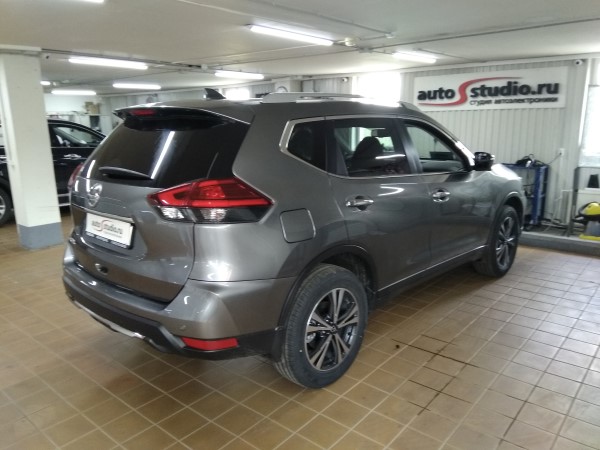 Установка охранного комплекса на Nissan X-Trail