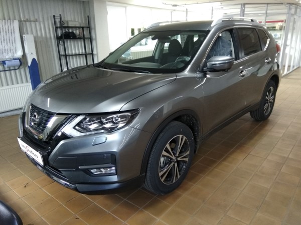 Установка охранного комплекса на Nissan X-Trail