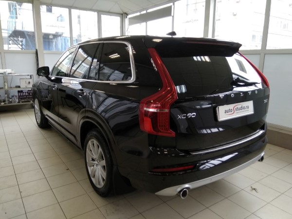 Установка охранного комплекса на Volvo XC90