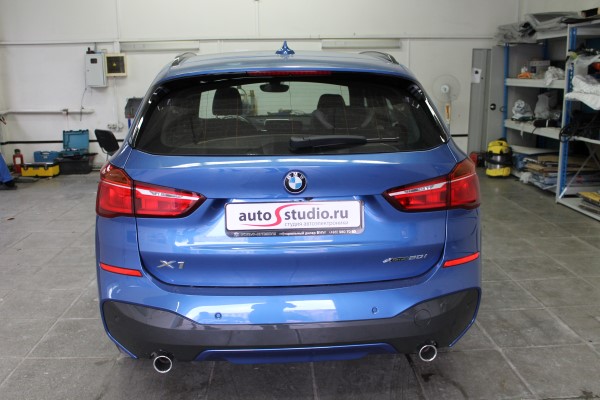 Установка охранного комплекса на BMW X1