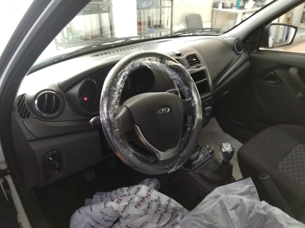 Установка сигнализации на Lada Kalina